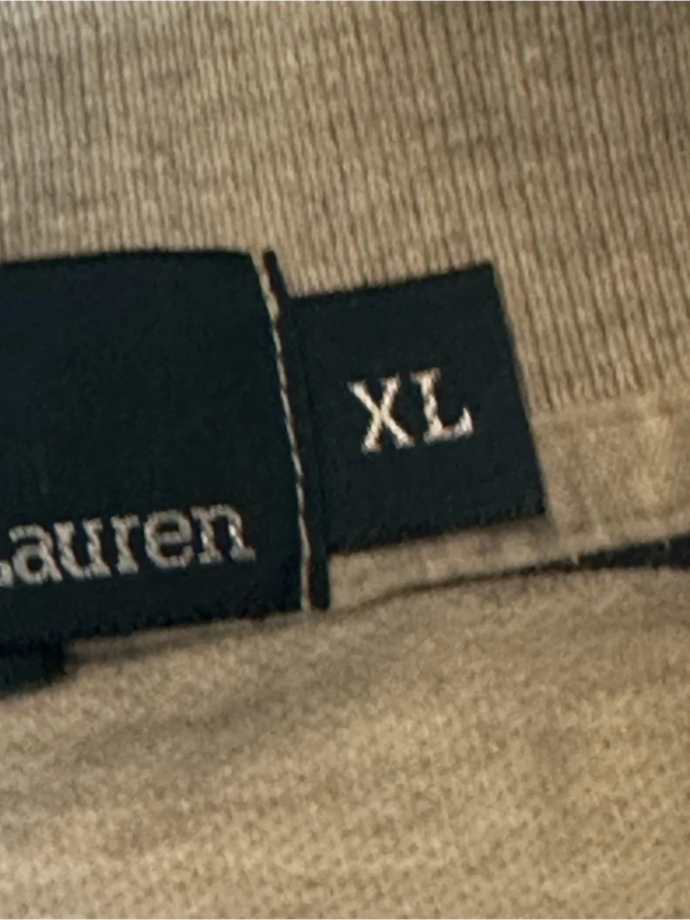 Vintage Polo Ralph Lauren Striped Polo Shirt XL Gray NavKnit Cotton 90s